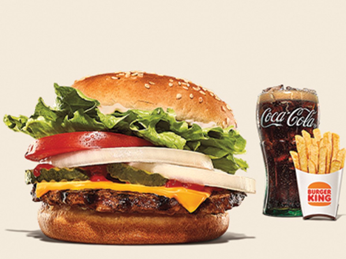 Beef Whopper Junior Meal