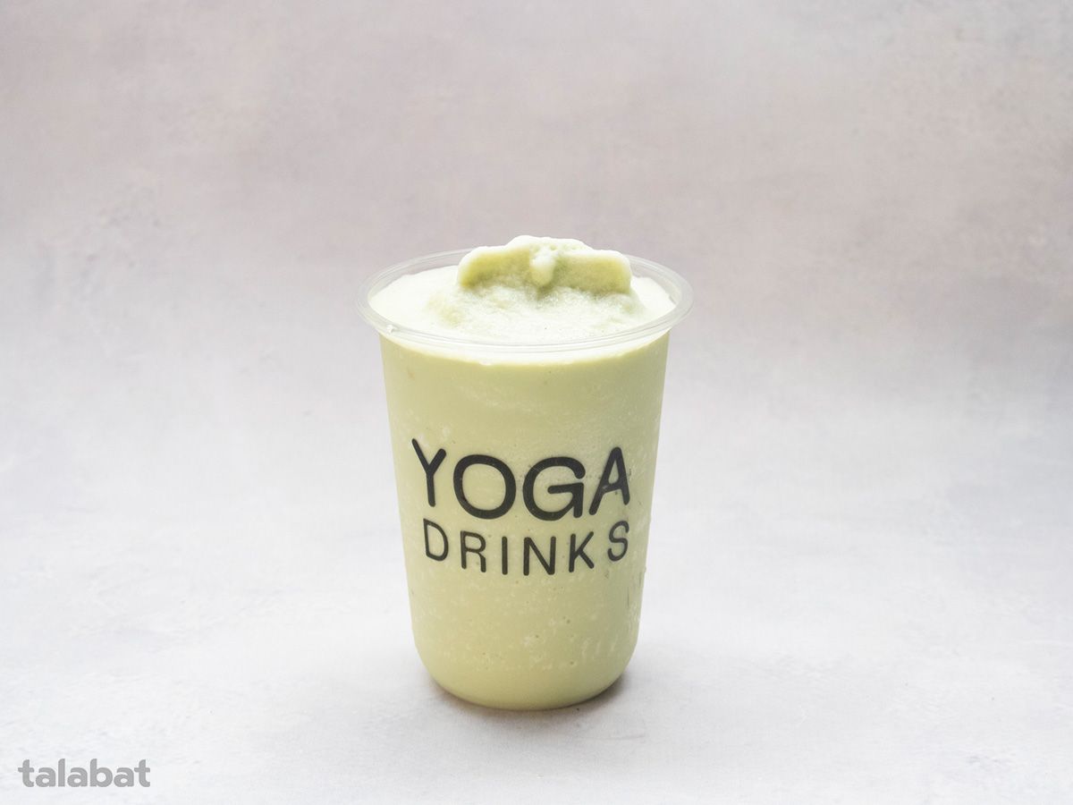 Iced matcha frappe
