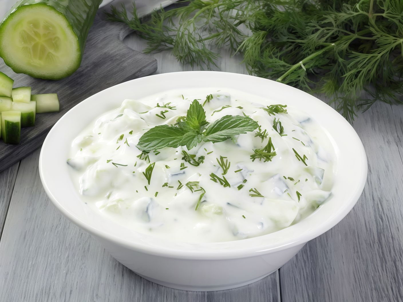 Cucumber With Yogurt