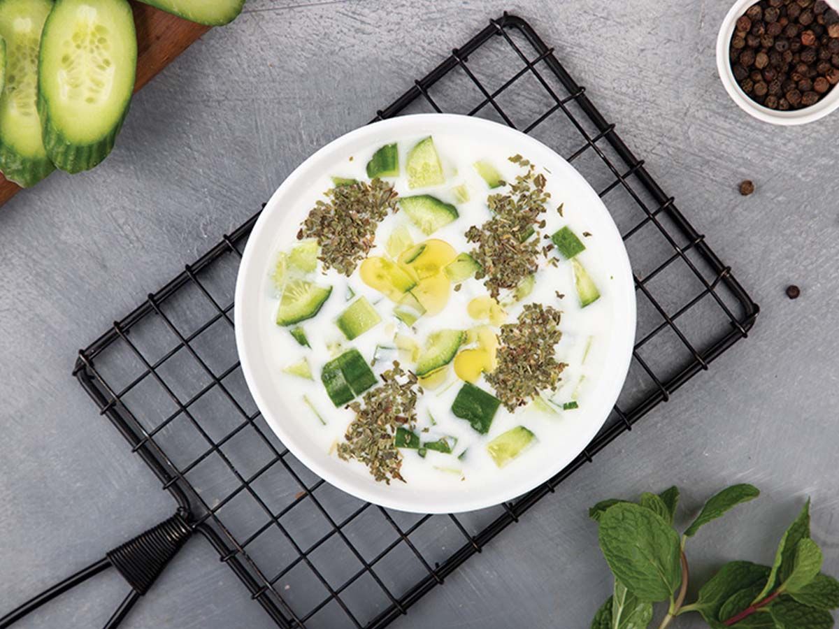 Yogurt With Cucumber