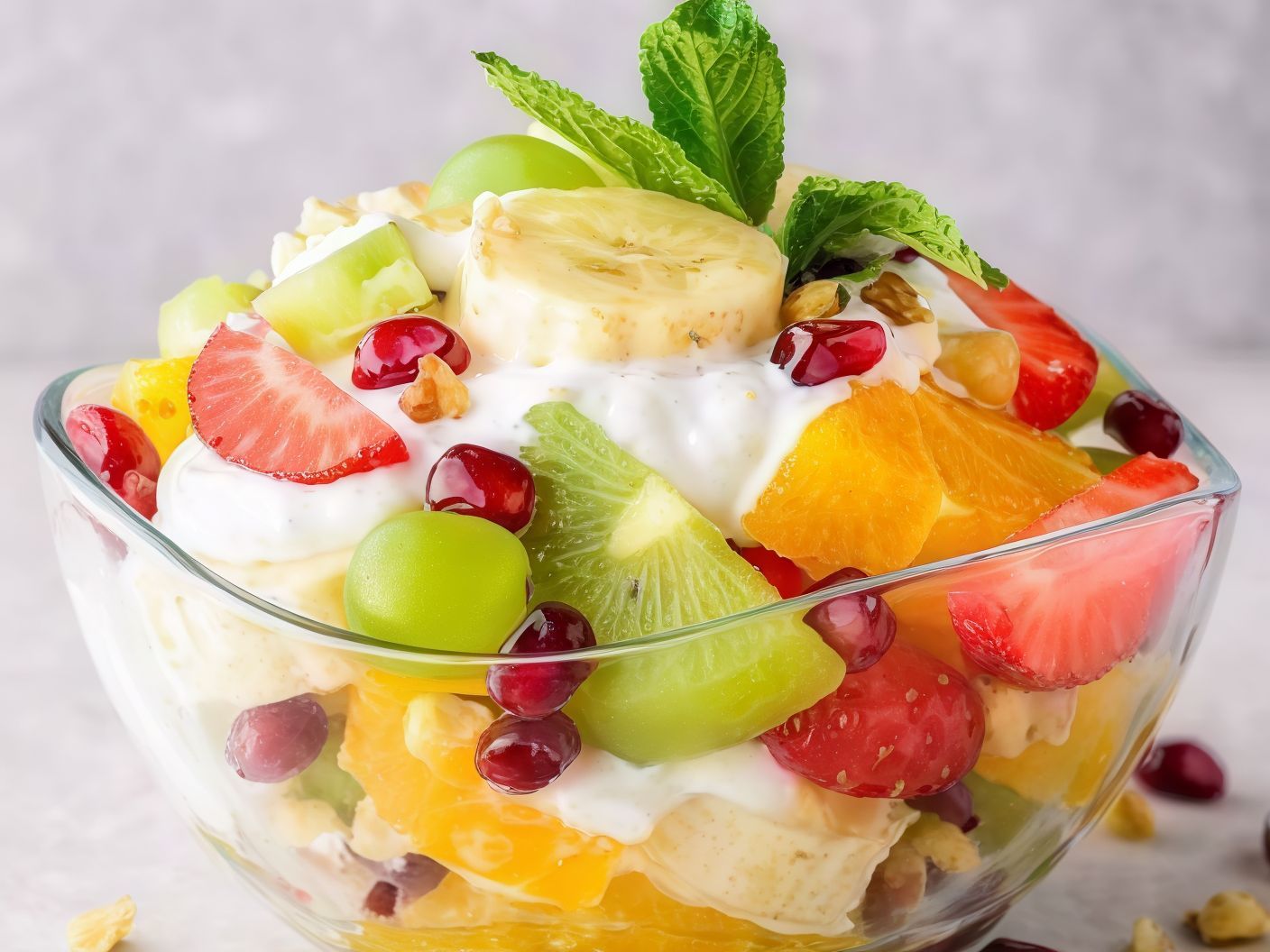 Yogurt Nuts Fruit Pieces