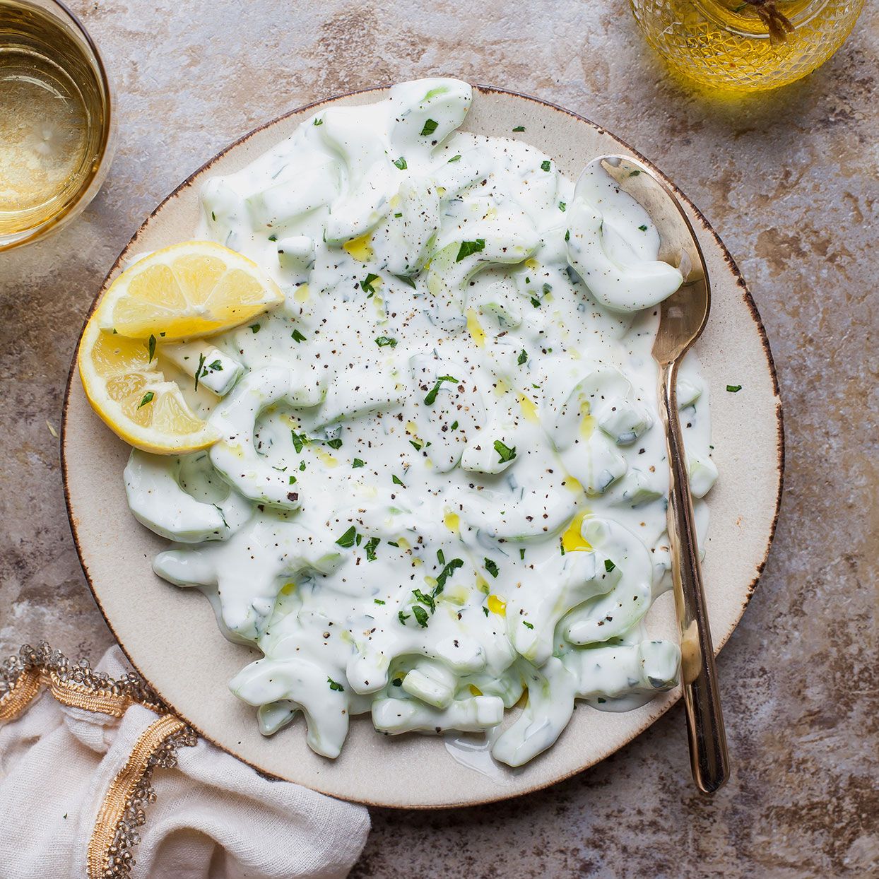 Yogurt salad