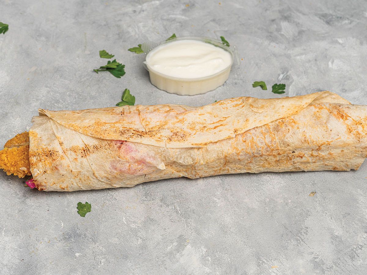 Syrian Burger Sandwich