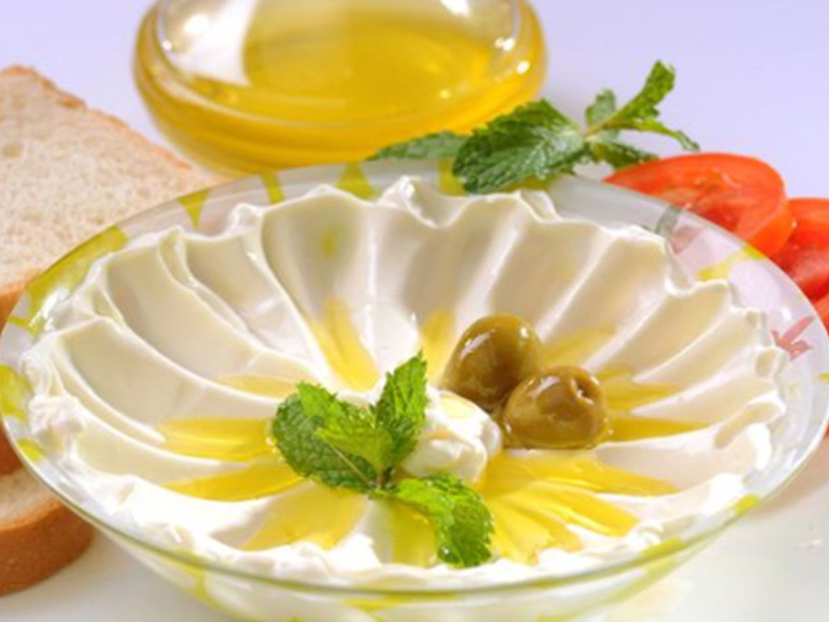 Labneh With Olive Oil