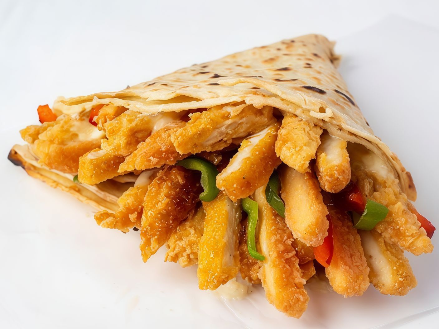 Chicken And Mushroom Crepe