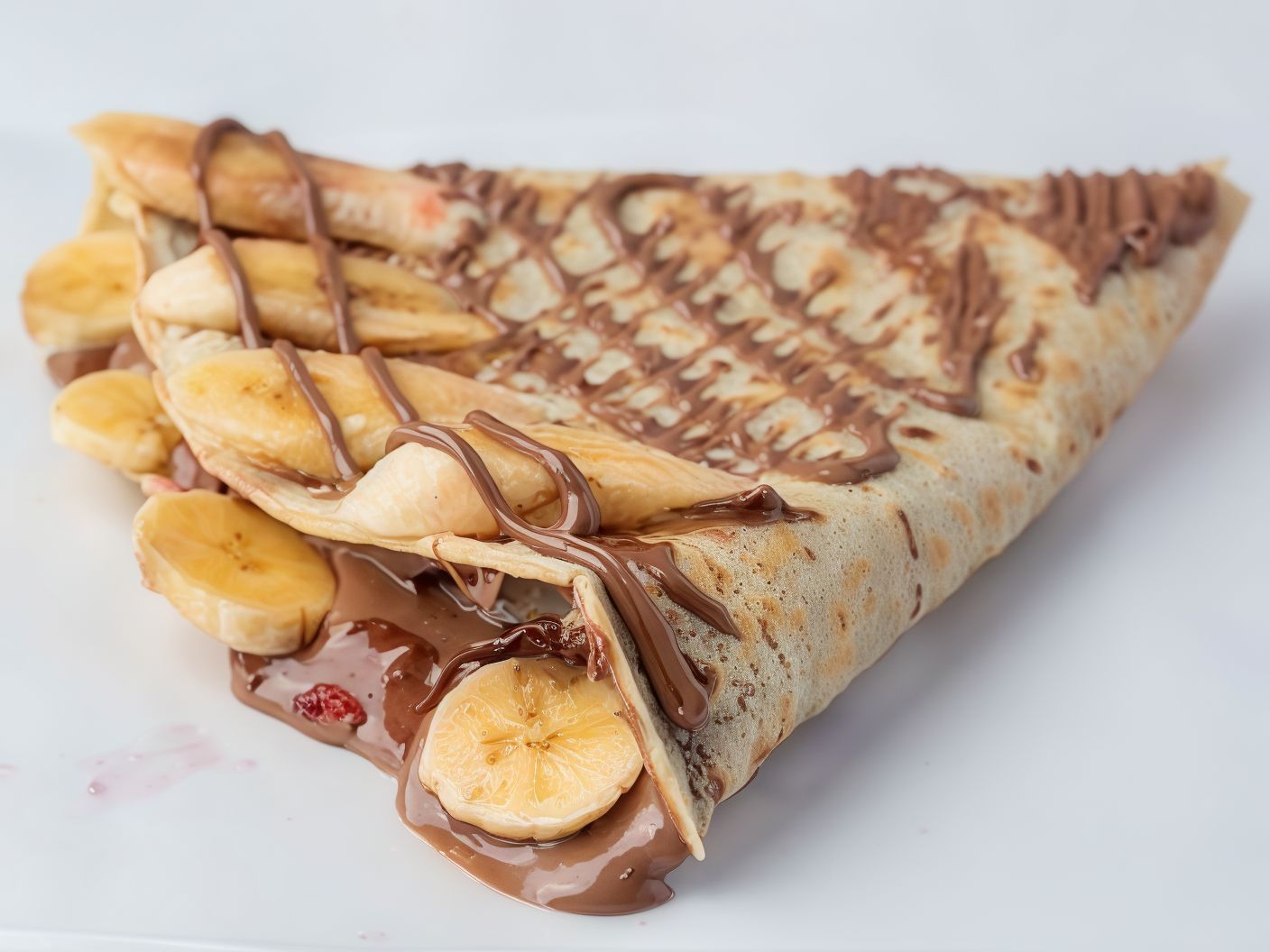 Fruits Chocolate Crepe