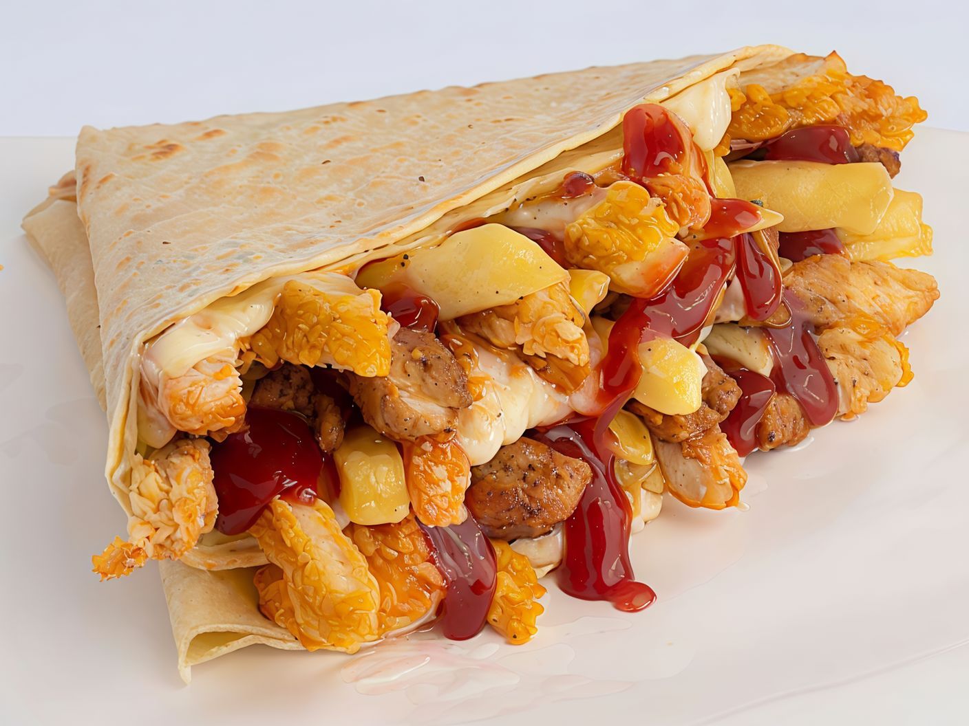 Chicken Shawarma Crepe
