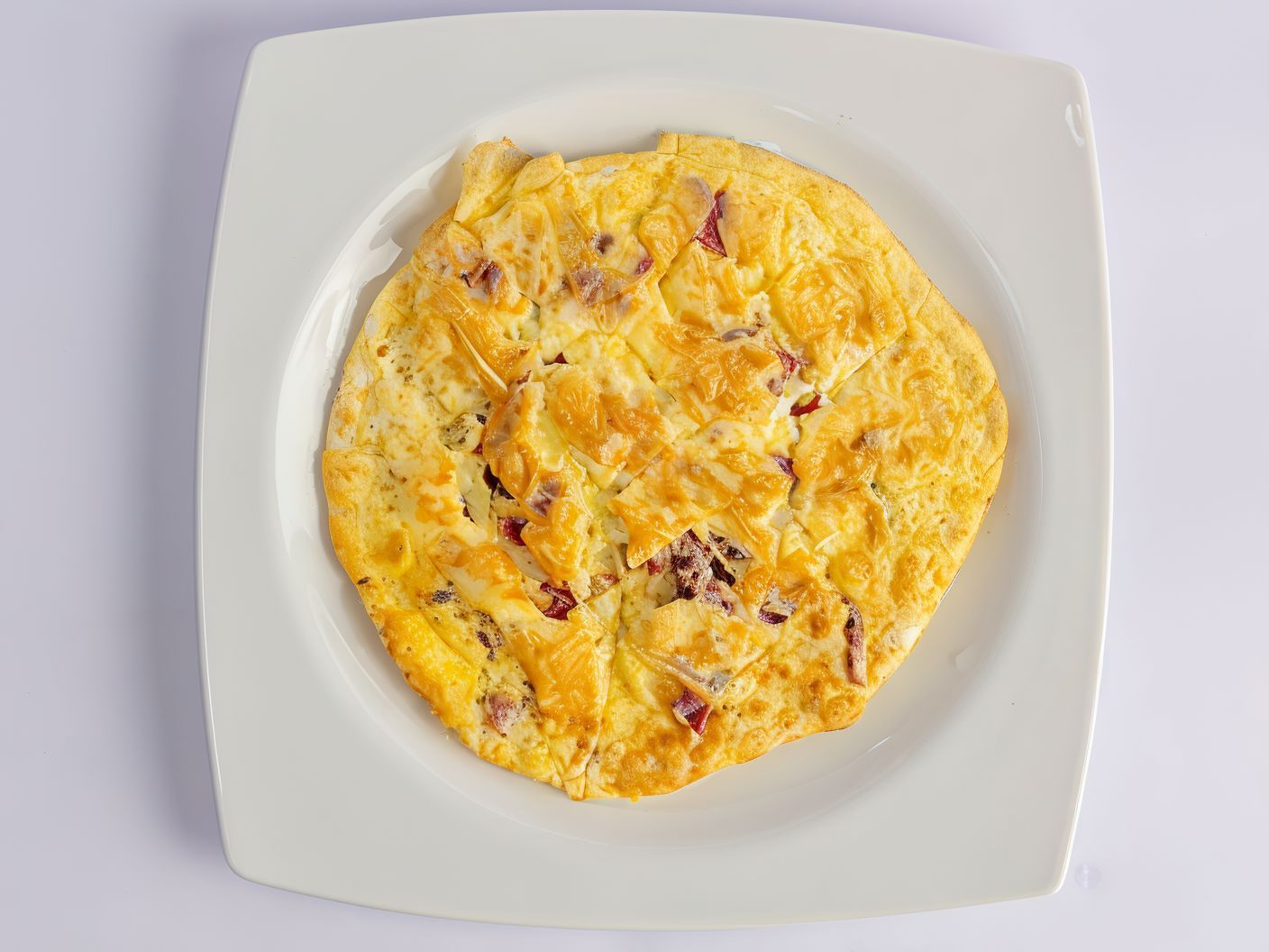 Eggs Pizza Dish
