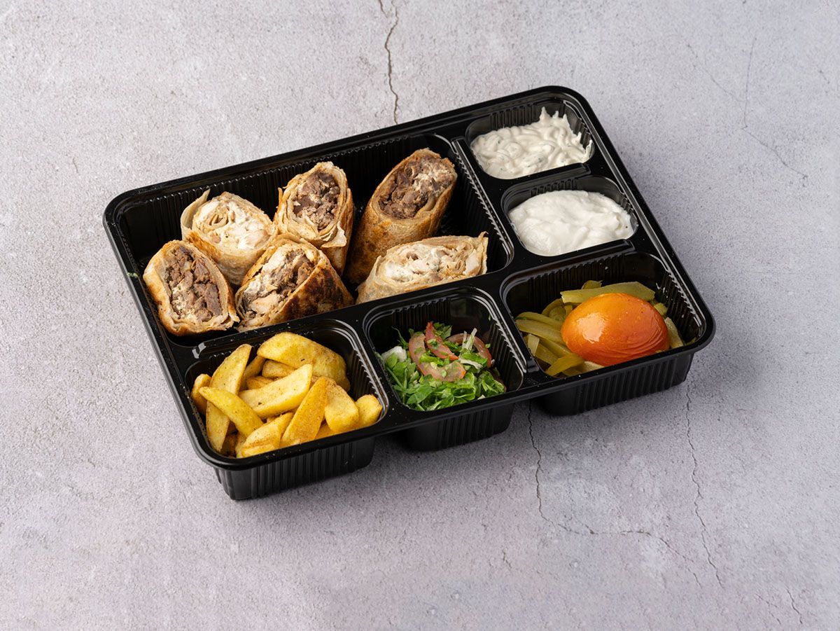 Mix Shawarma Meal Dish
