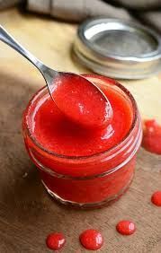 Strawberry sauce