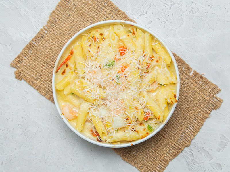 Alfredo Seafood Pasta