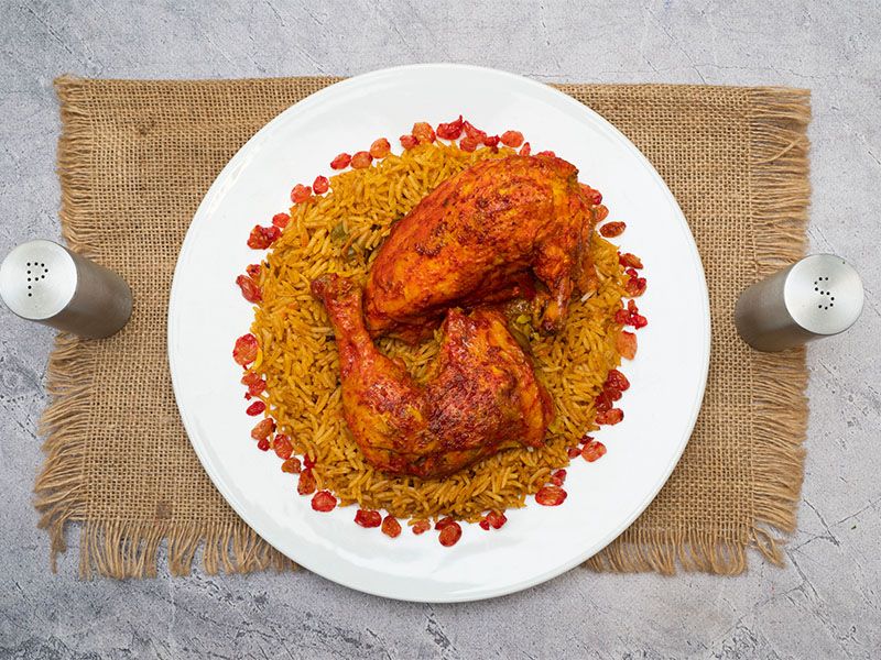 Chicken With Kabsa