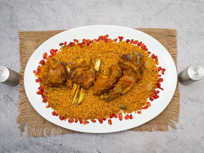 Mutton Meat with Kabsa Rice
