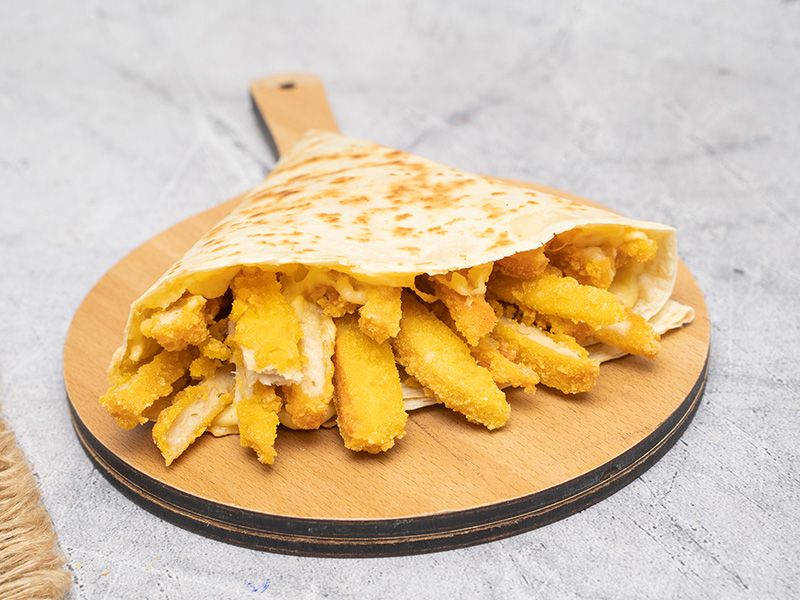 Crispy Chicken Crepe Spicy