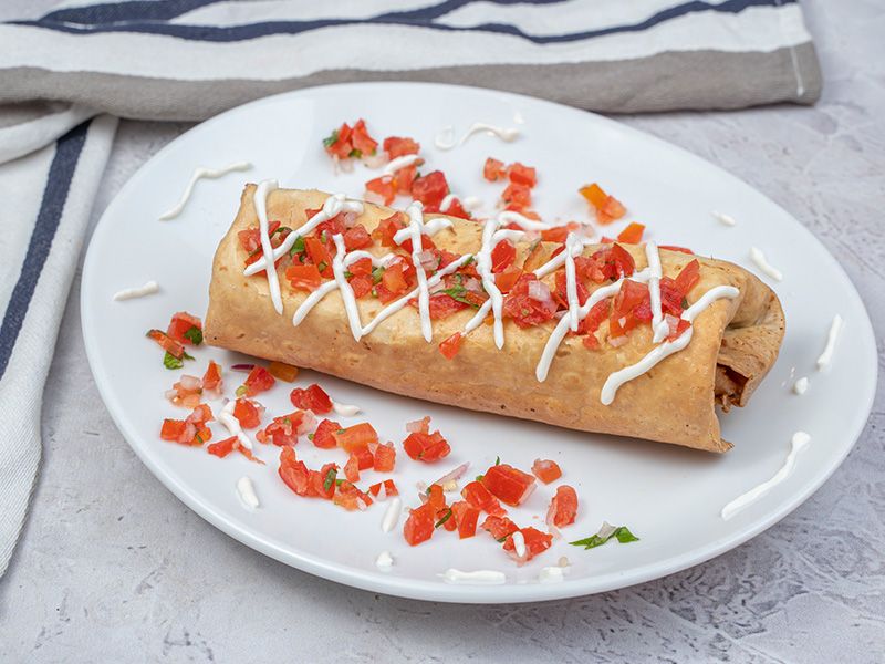 Vegetables Chimichanga