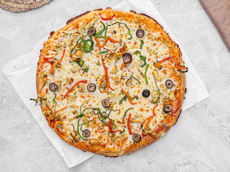 Chicken Shawerma Pizza