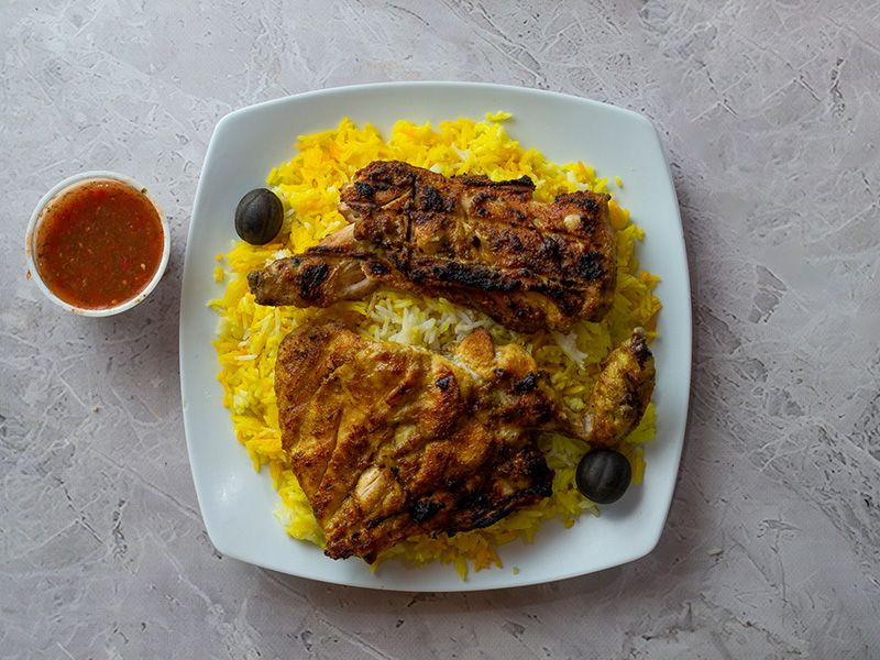 Mathbi Half Chicken Rice