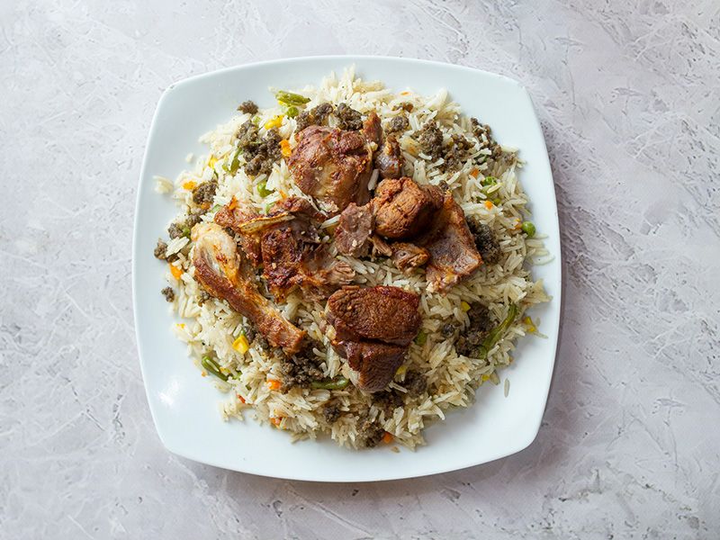 Large Ozi Rice Dish