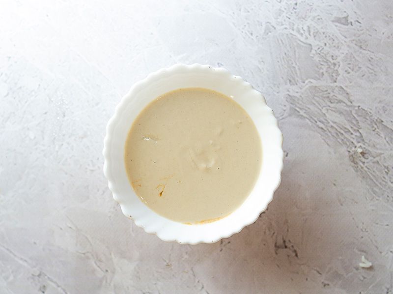 Tahini Plate