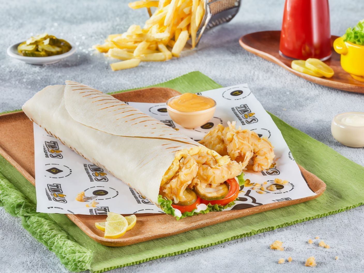 Tornado Shrimp Sandwich