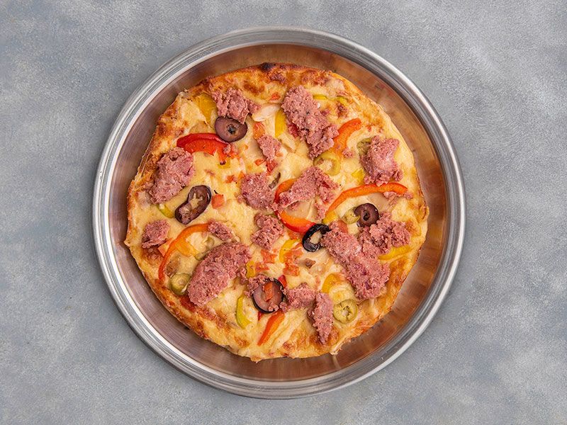 Italian Corned Beef Pizza