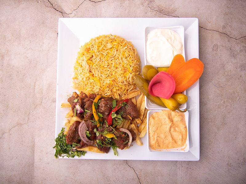 Kebab Shaqaf Meal