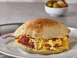 Eggs With Pastrami Sandwich