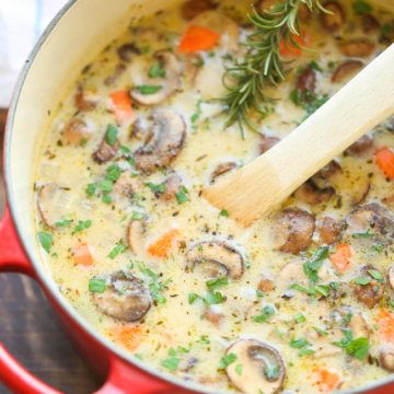 Creamy Of Chicken Mushroom Soup