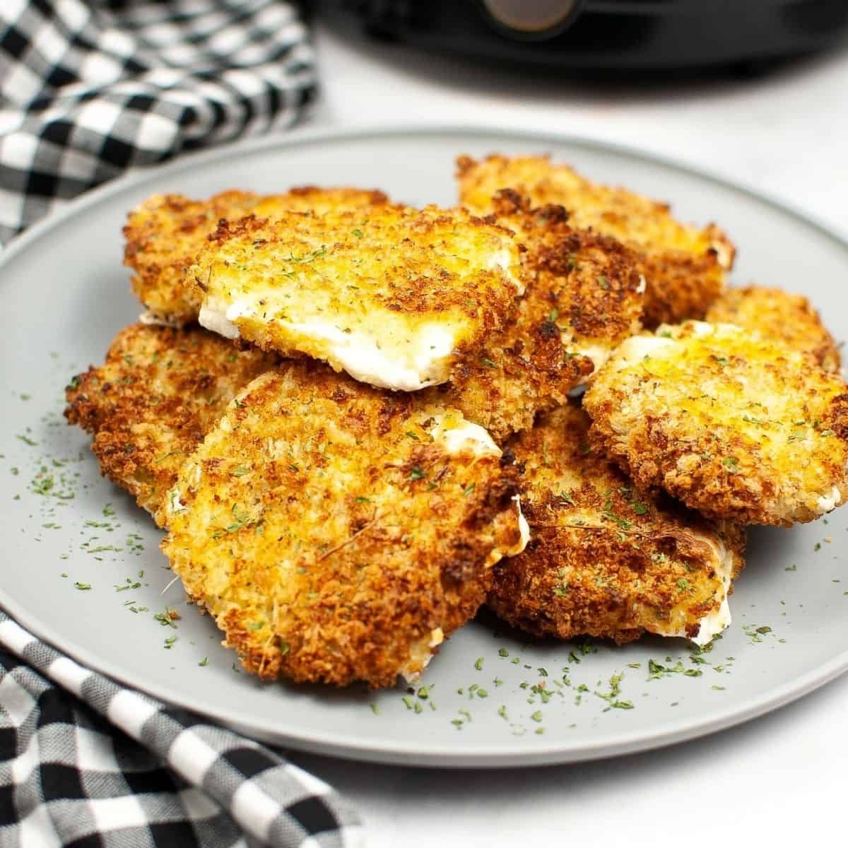 Fried Cheese 3 Pieces Plate