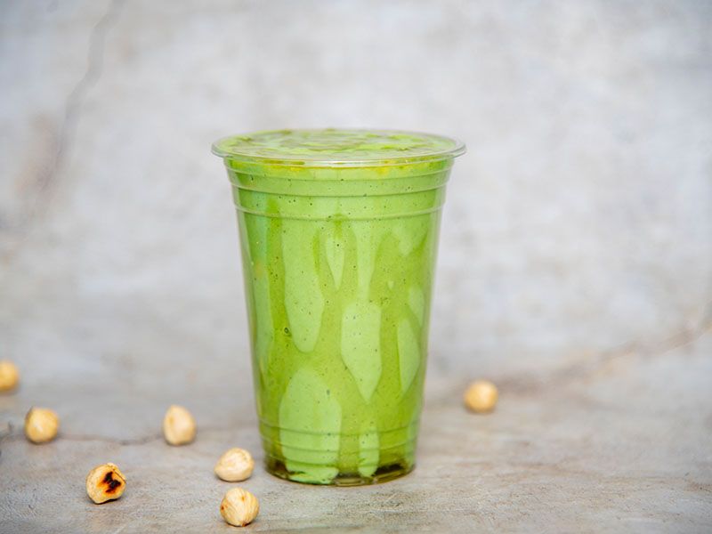 Avocado Juice with Hazelnuts