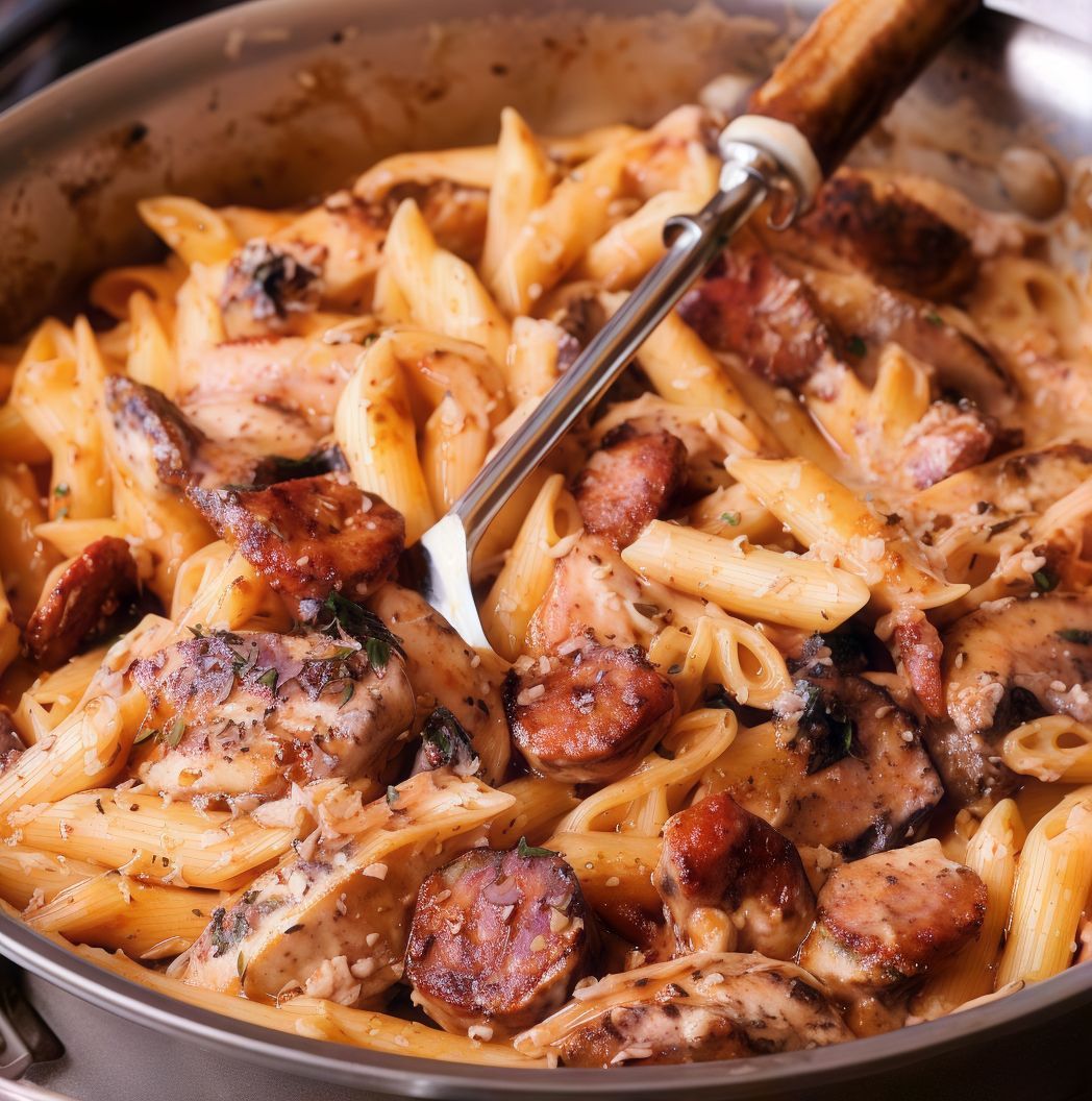 Spicy Cajun Chicken Pasta