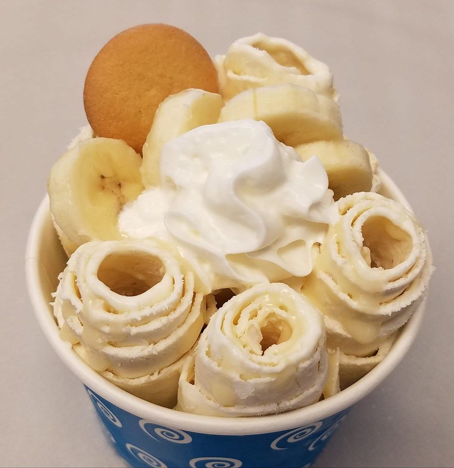Kit Kat Banana Ice Cream Roll