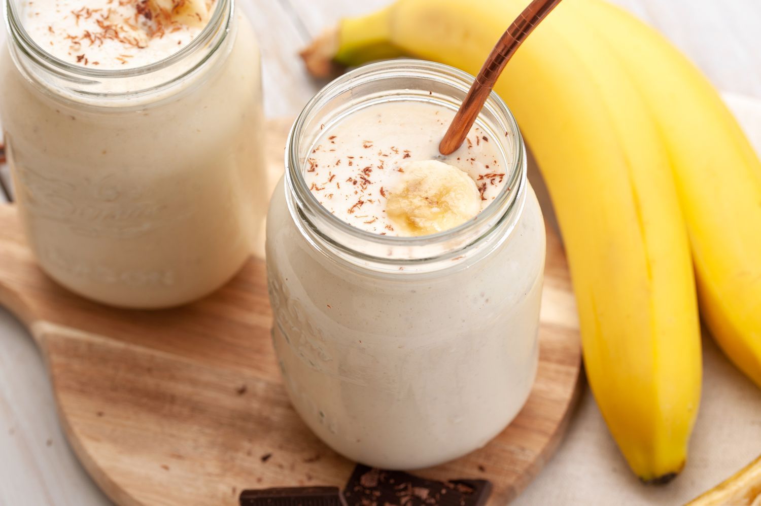 Banana With Milk Smoothie