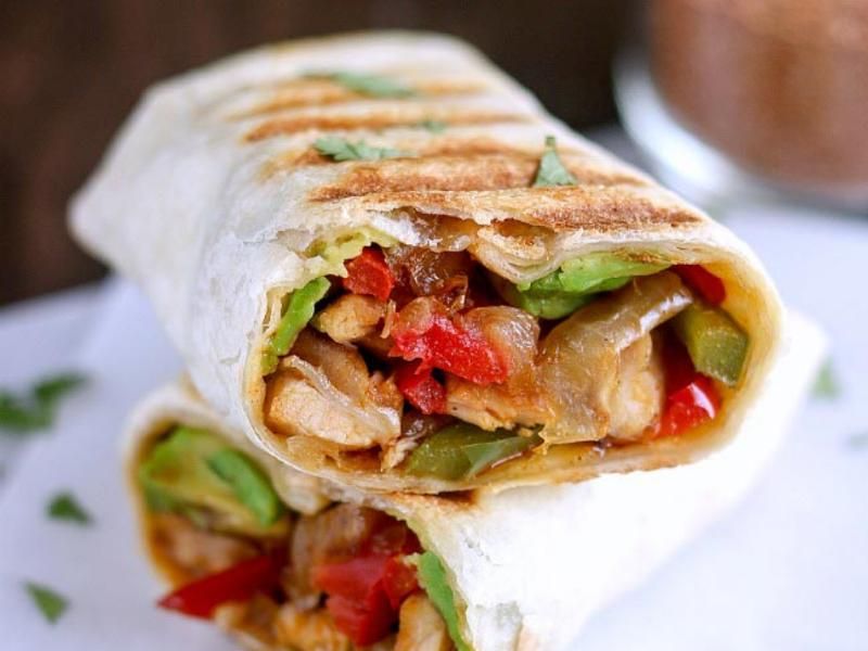 Chicken Fajita Wrap