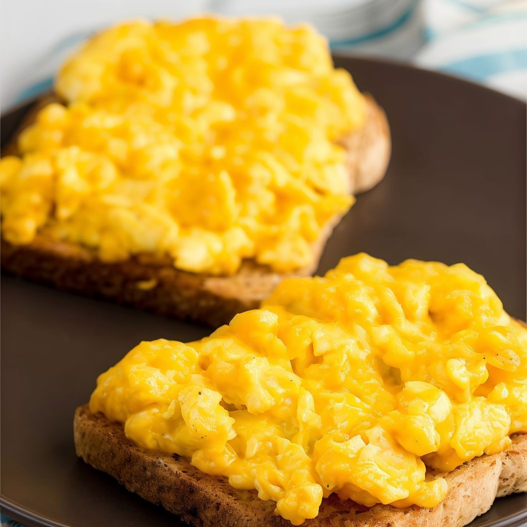 Scrambled Eggs With Cheese