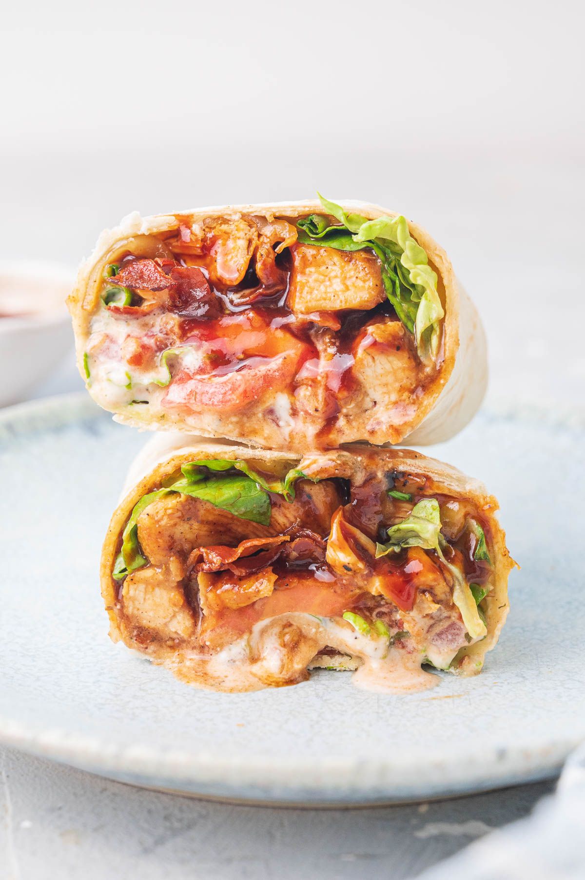Wrap Chicken Bbq