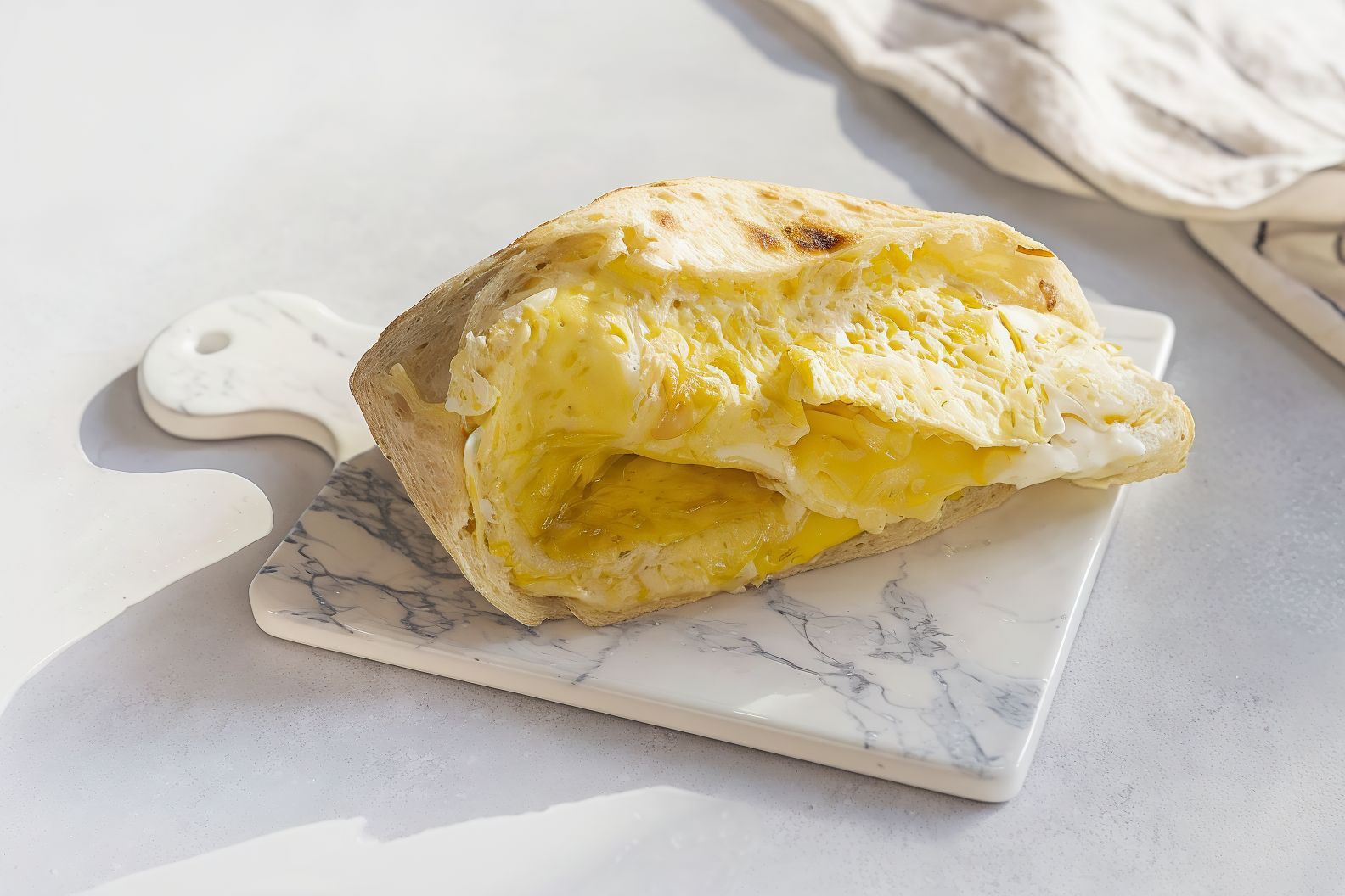 Omelette Egg Sandwich