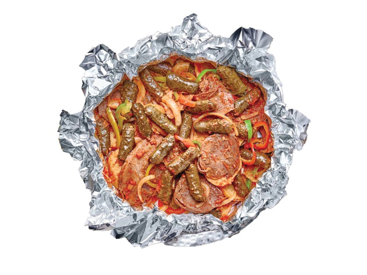Beef & Vine Leaves Wara'a (Serves 2 to 3)