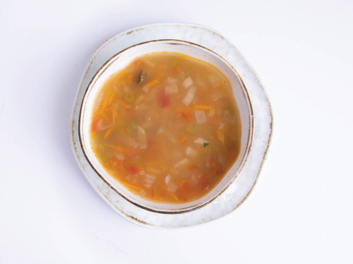 Beef & Orzo Soup