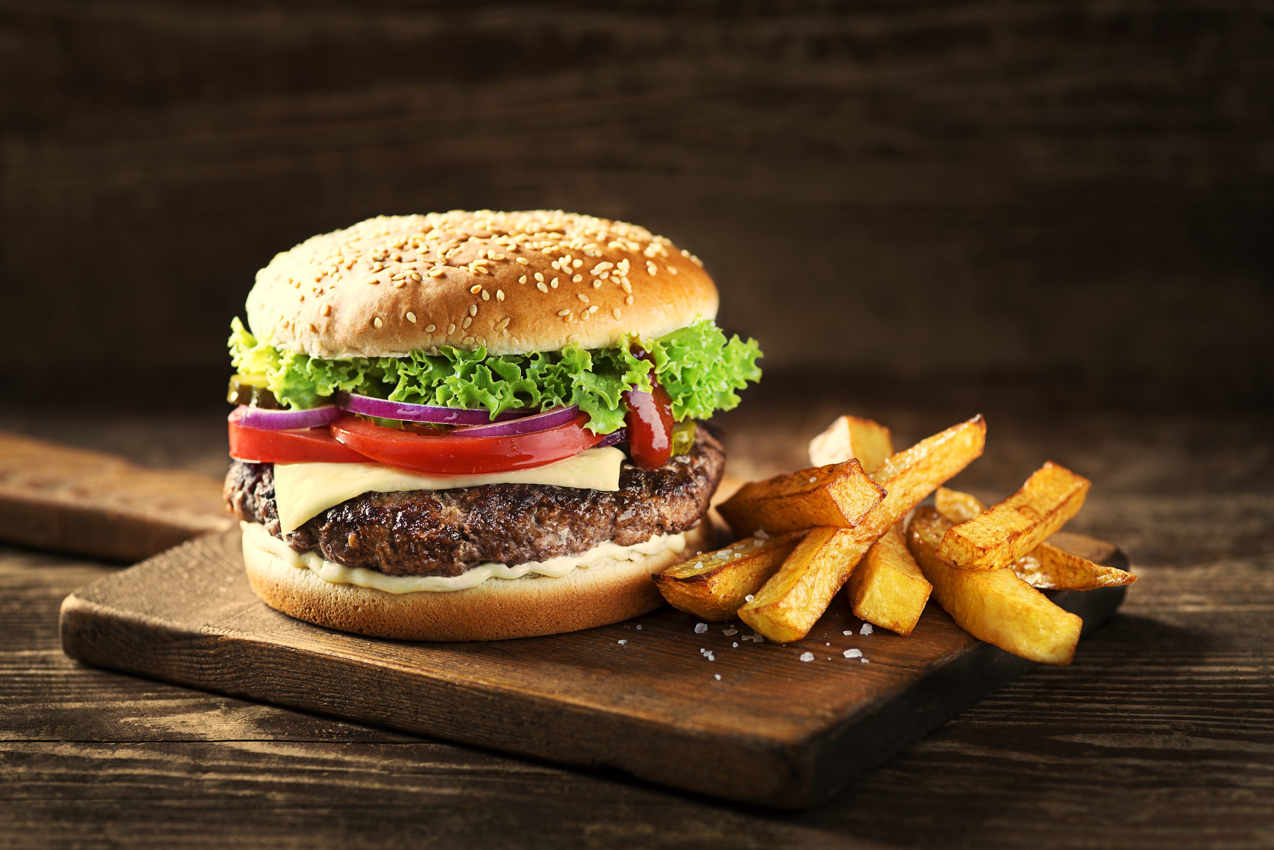 Beef Burger Meal