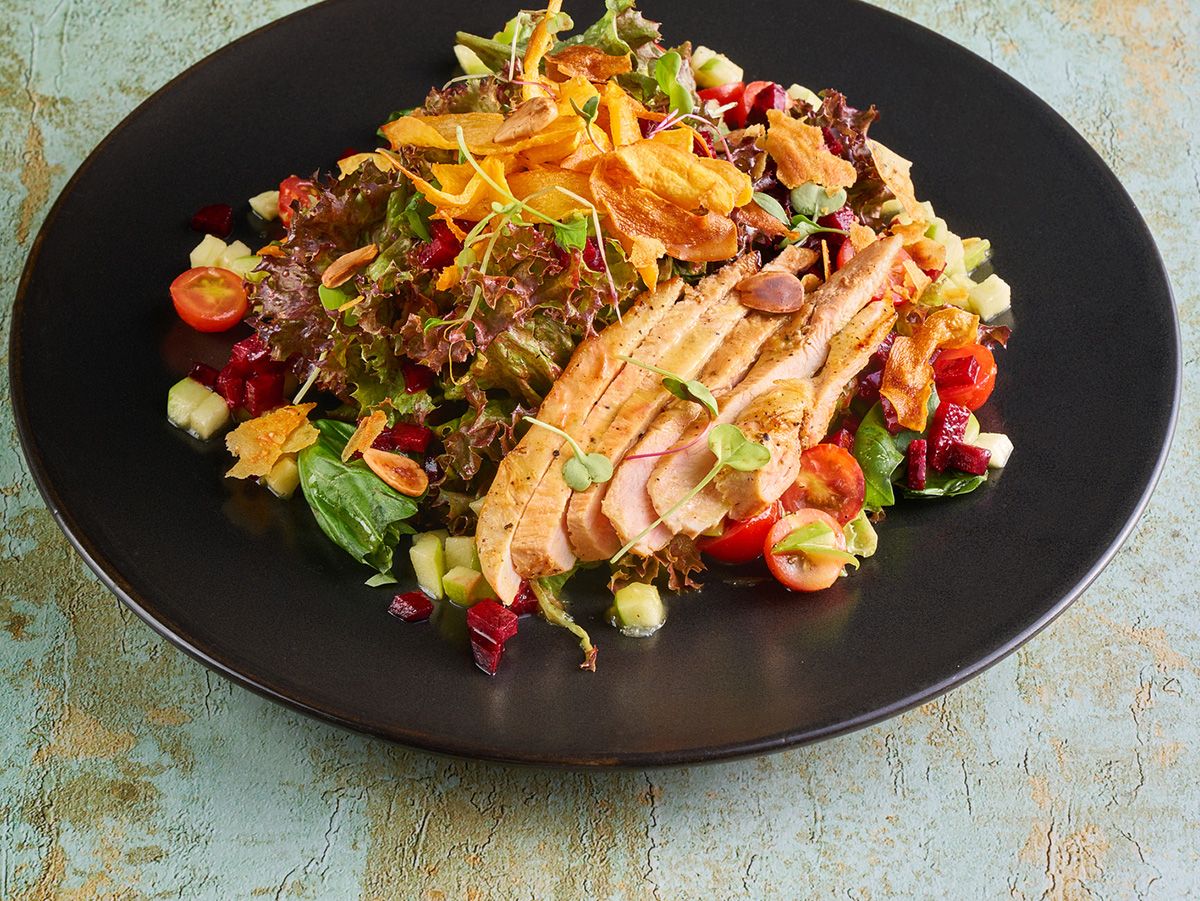 Apple Beet Winter Salad