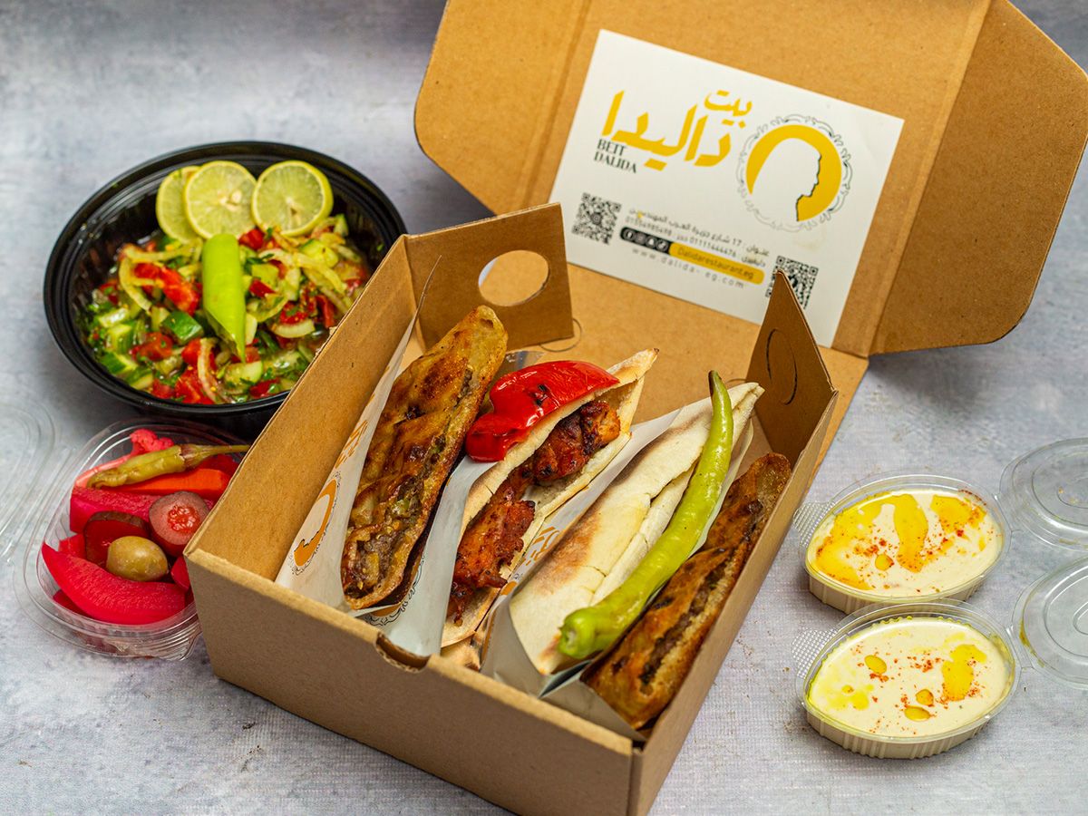 Small Mix Box 4 Sandwiches