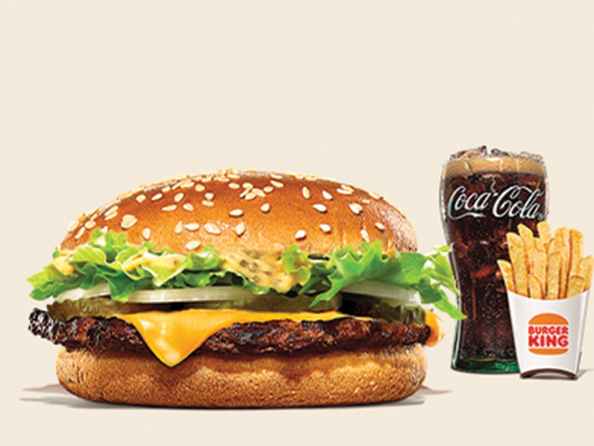 Beef Big King Single XL Meal
