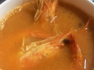 Shrimp soup