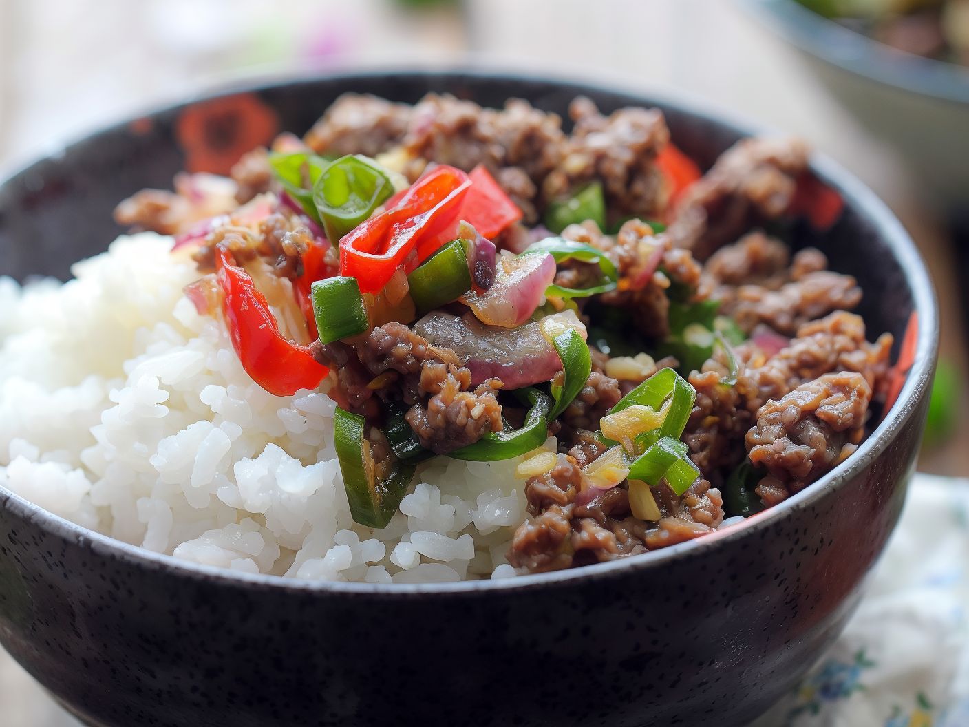 Minced Beef Rice
