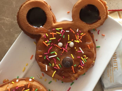 Mickey Mouse Waffle