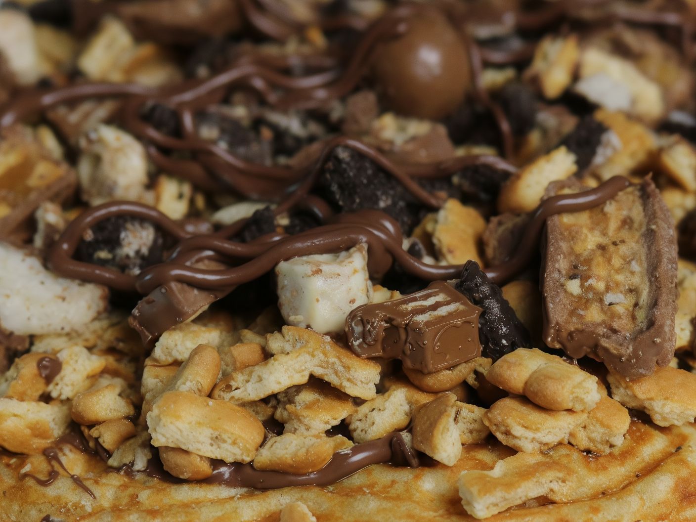 Mix Chocolate Waffle