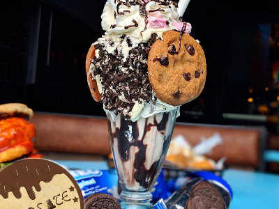 Oreo Chocolate Milkshake