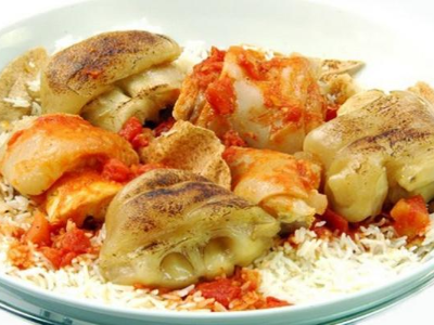 Knuckles Fatteh Casserole