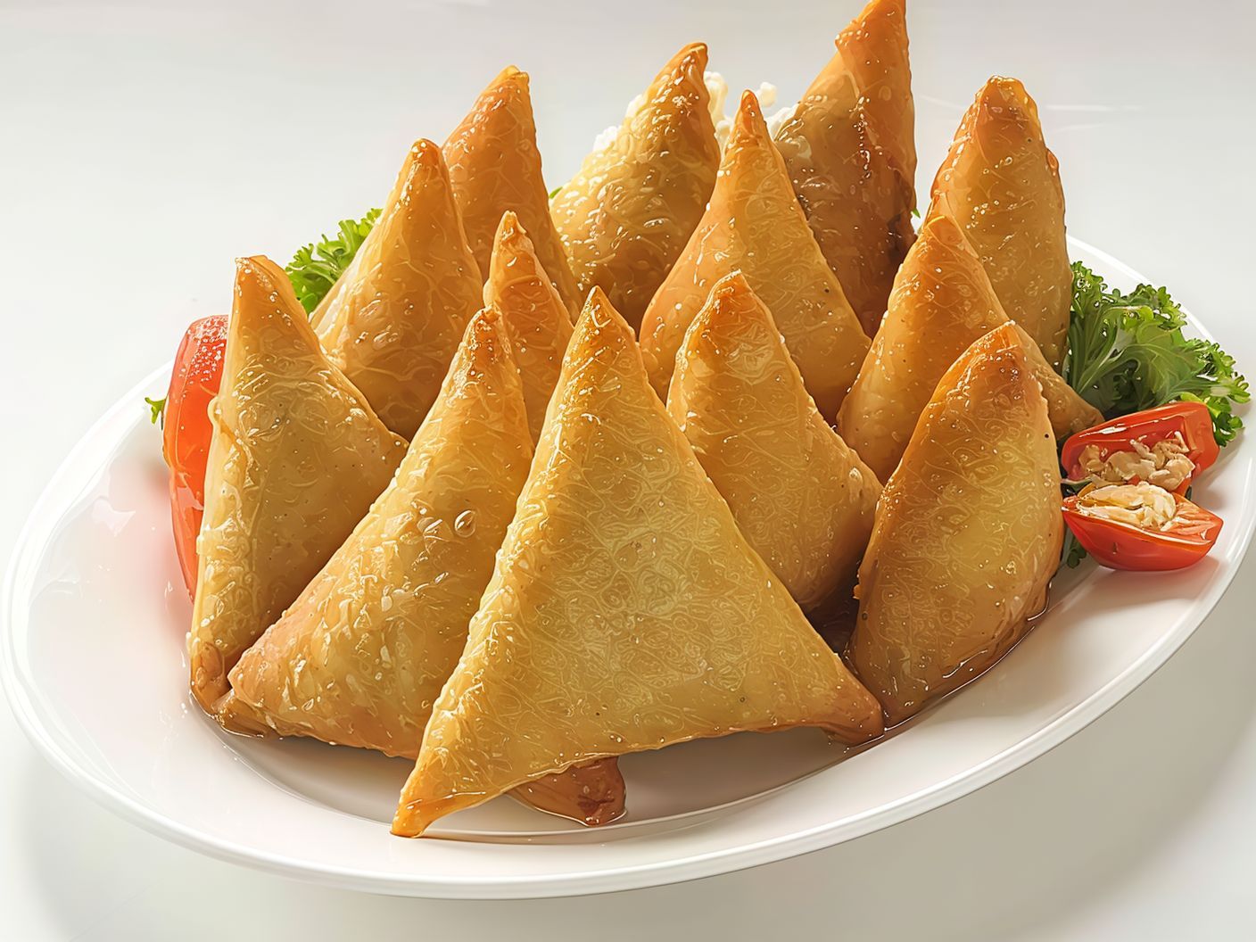 Meat Samosa.